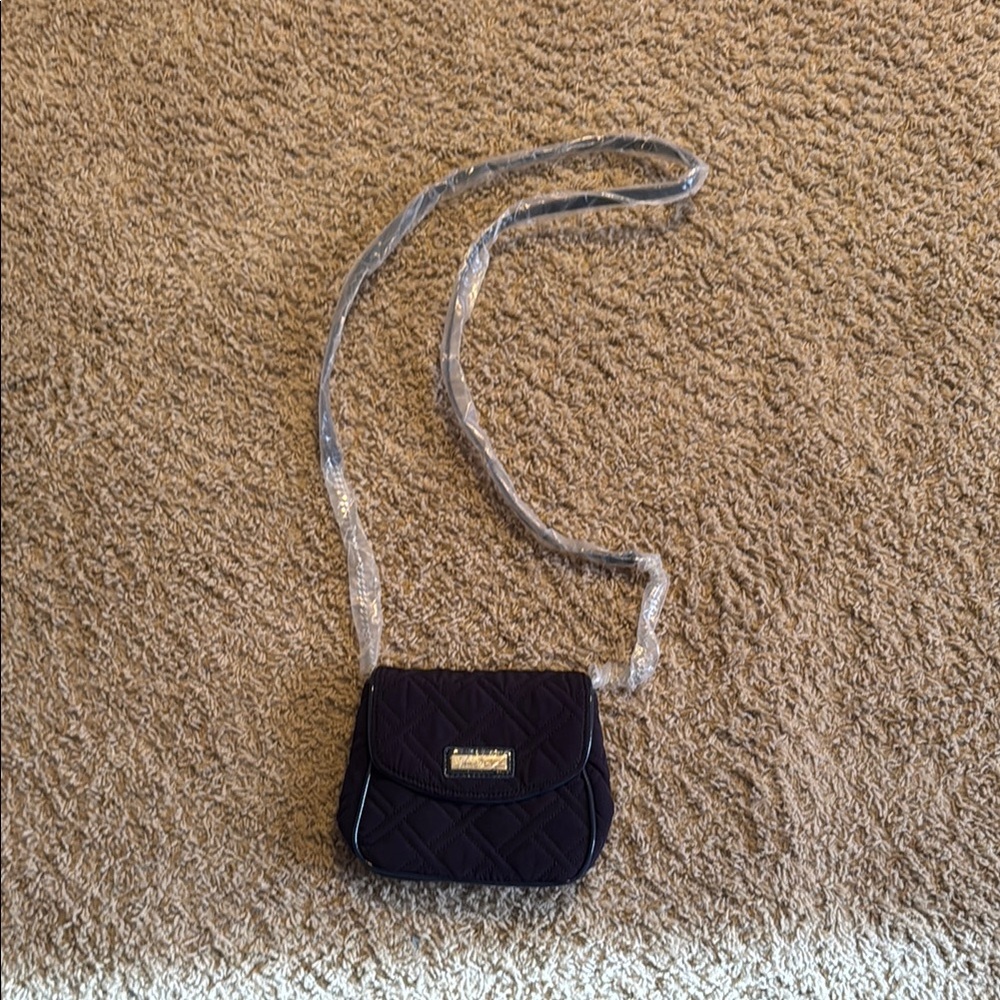 Vera Bradley Navy Blue Quilted Crossbody Bag